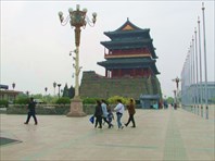 Пекин. Храм на площади Тяньаньмень